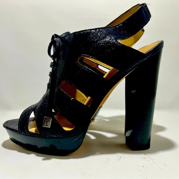 COACH high heel platform shoes. Size 6.5 - Picture 1 of 4